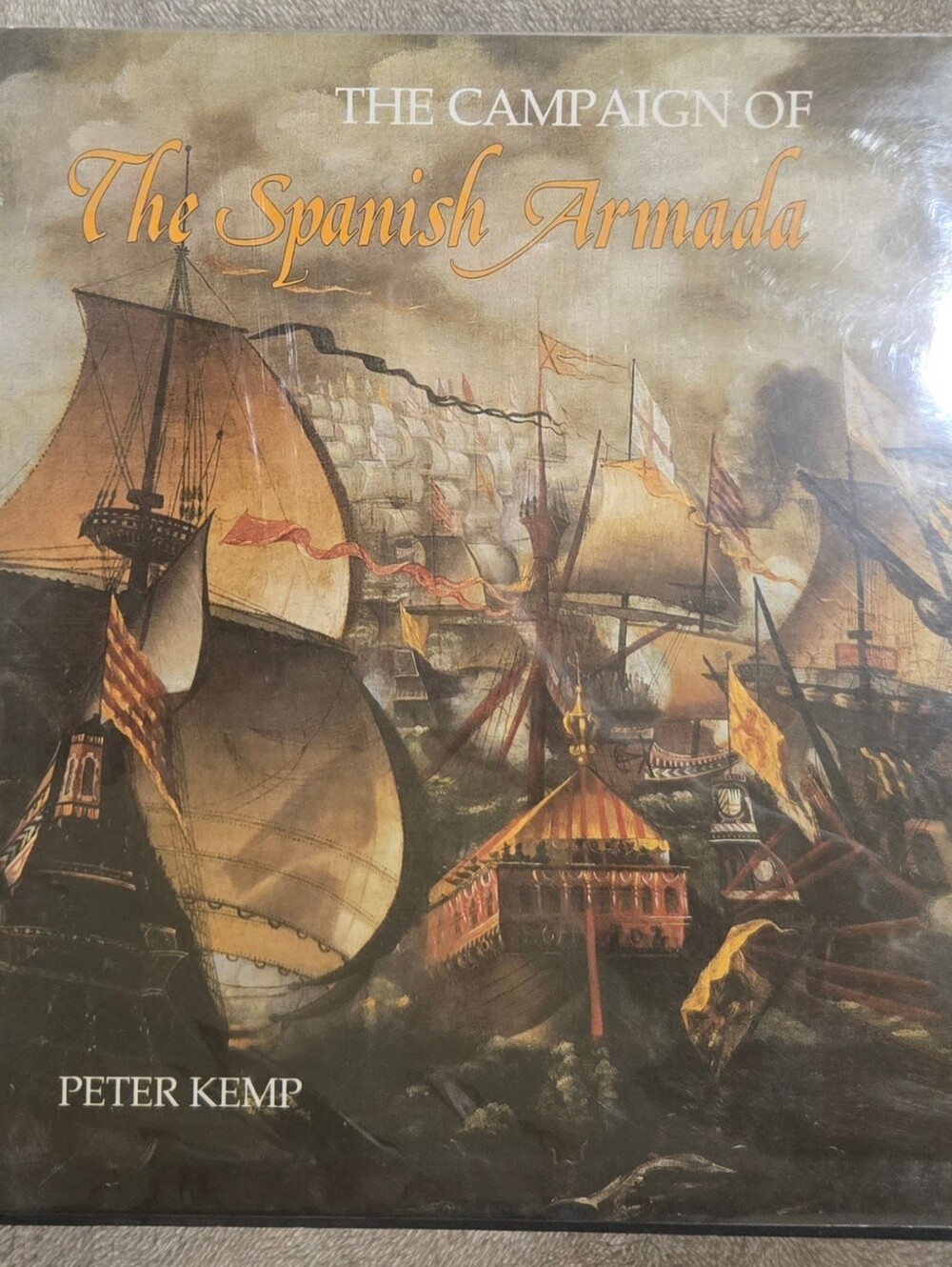 The Campaign of The Spanish Armada Art Print - Brown by